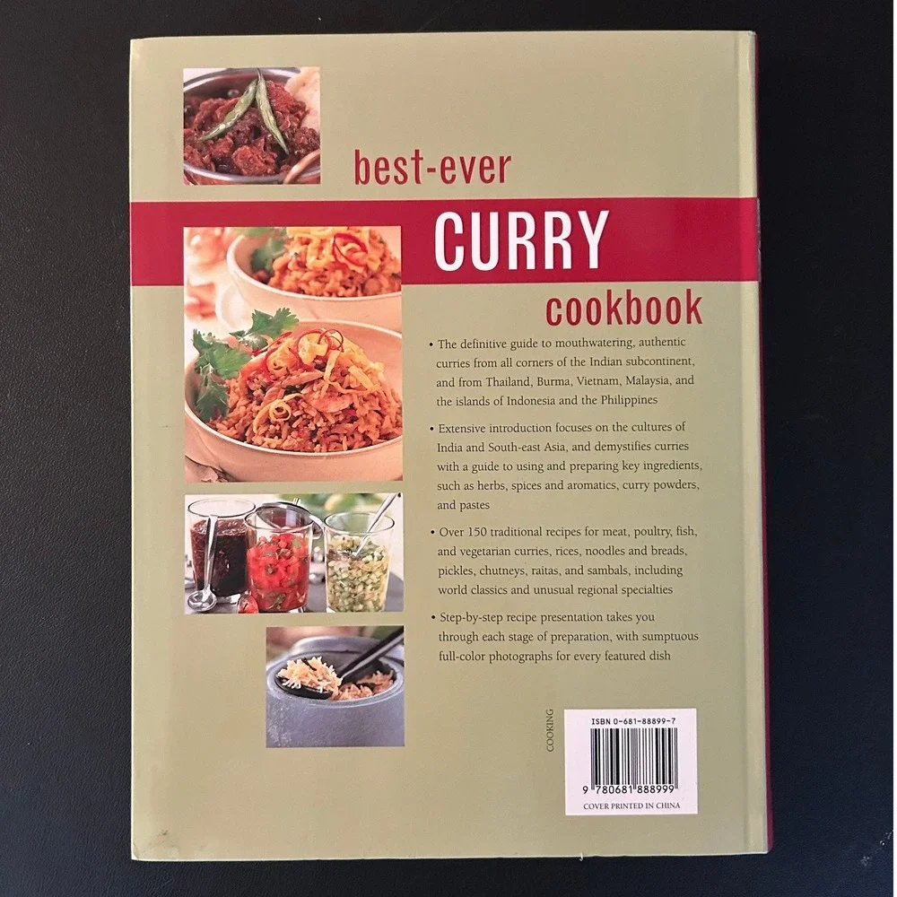 Best-Ever Curry Cookbook Mridula Baljekar 150 Recipes India Asia 0681888997